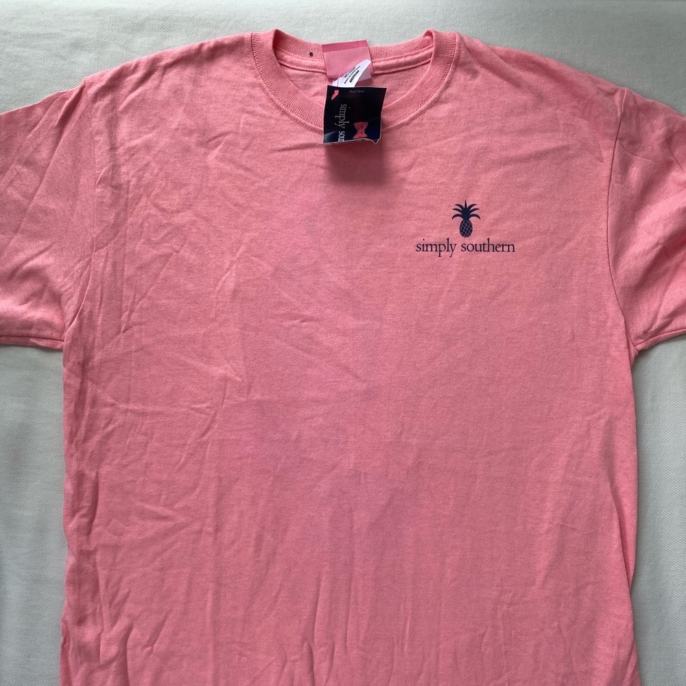 Pink simply southern short sleeve tee shirt